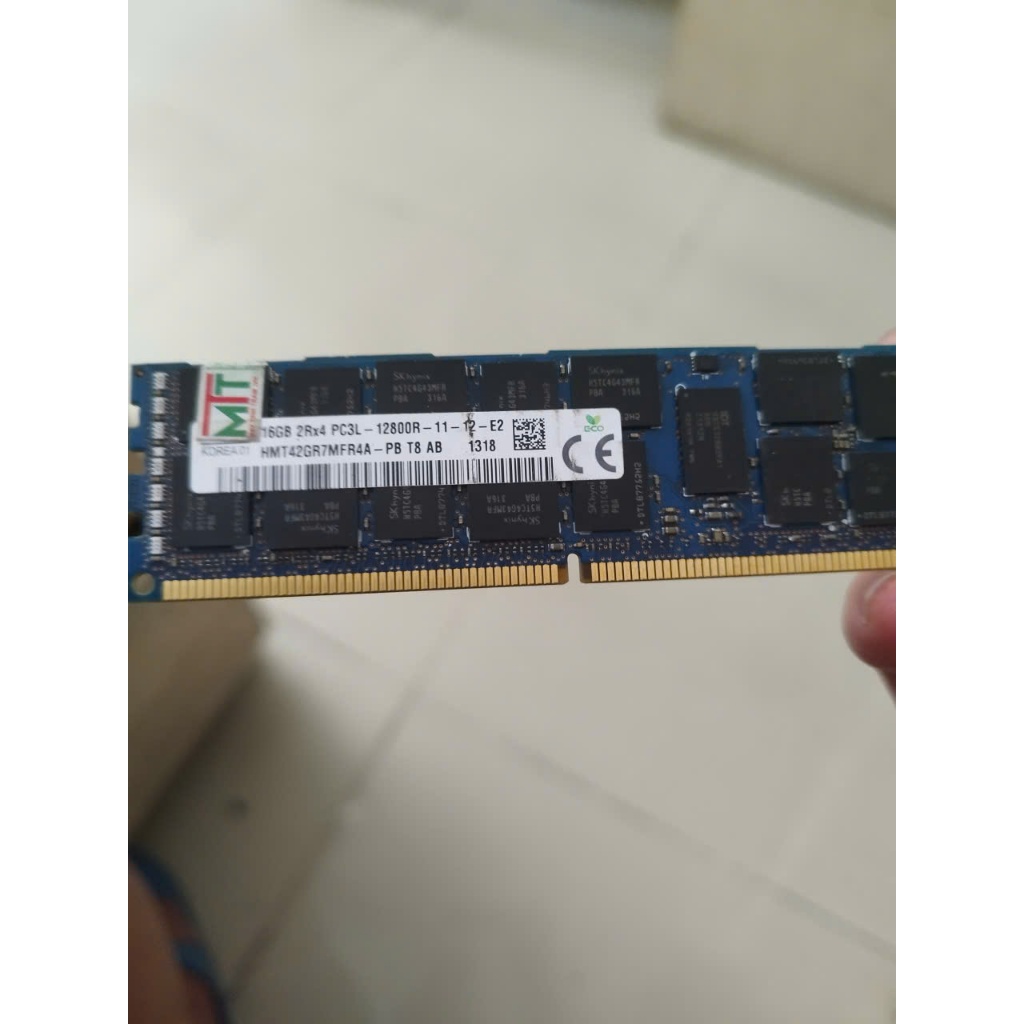 16GB (1X16GB) PC3L-12800 2Rx4 1600MHZ DDR3 SDRAM