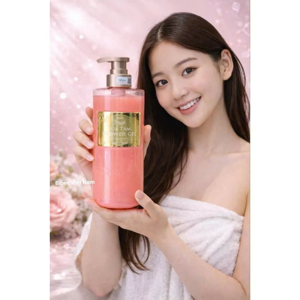 Sữa tắm hương nước hoa Bibee Royal 500ml