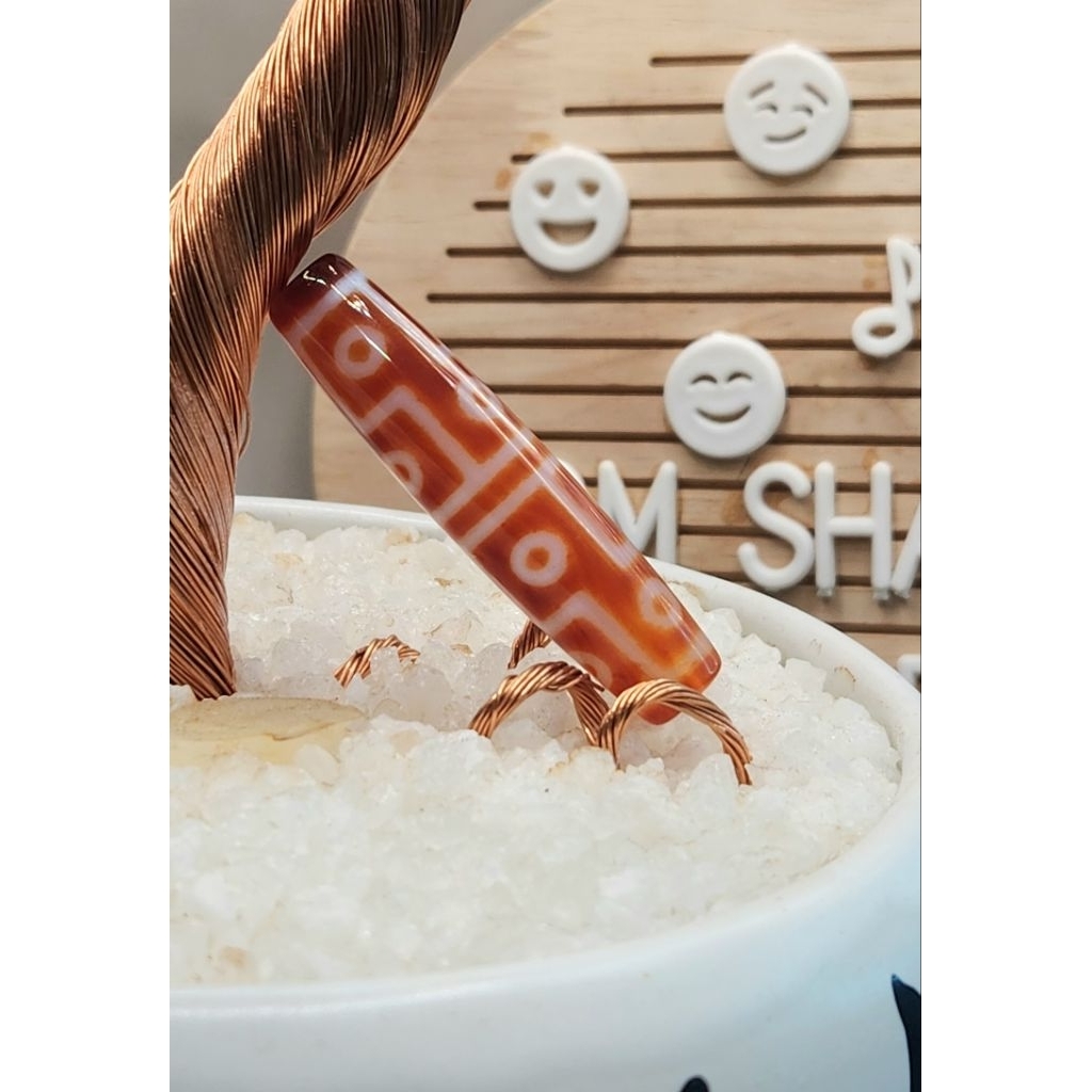 Dzi Đỏ 12 Mắt