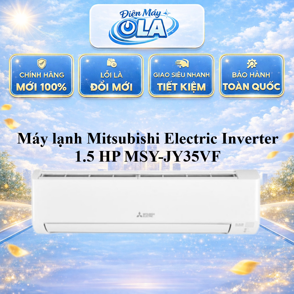 Máy lạnh Mitsubishi Electric Inverter 1.5 HP MSY-JY35VF - GIAO TOÀN QUỐC