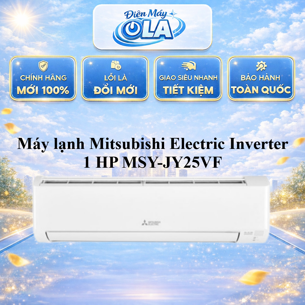 Máy lạnh Mitsubishi Electric Inverter 1 HP MSY-JY25VF - GIAO TOÀN QUỐC