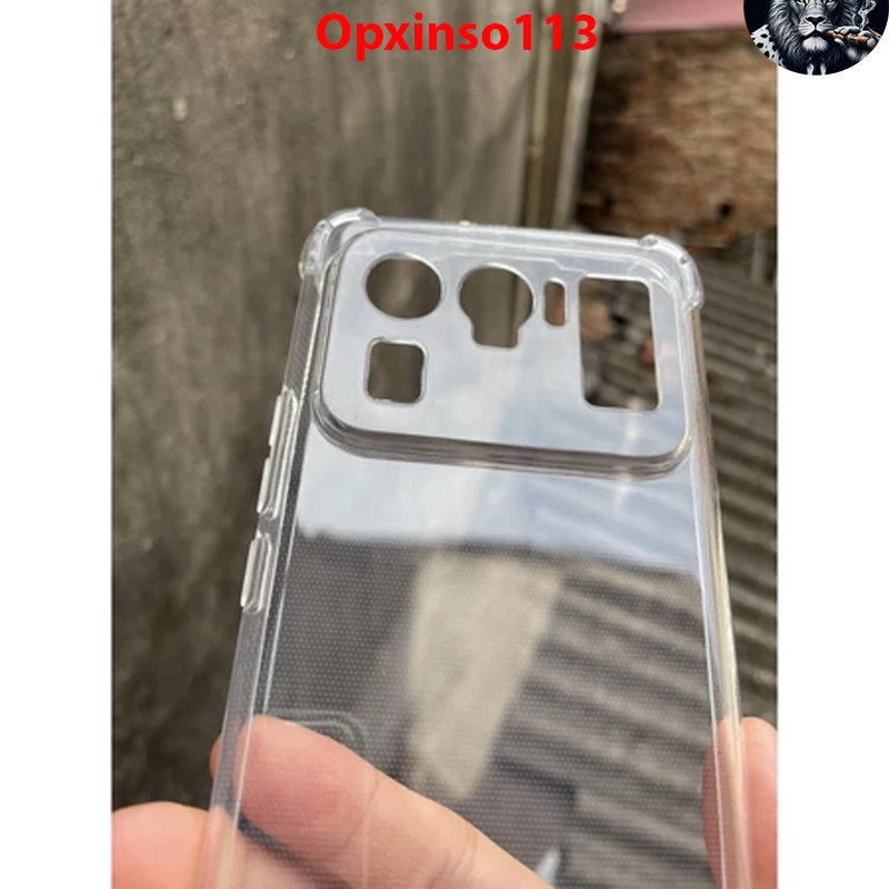 Ốp lưng  TPU Trong Suốt Cao cấp Xiaomi Mi14, Mi 14 Ultra, Mi 14 Pro, Chống Sốc 4 góc siêu chắc chắn
