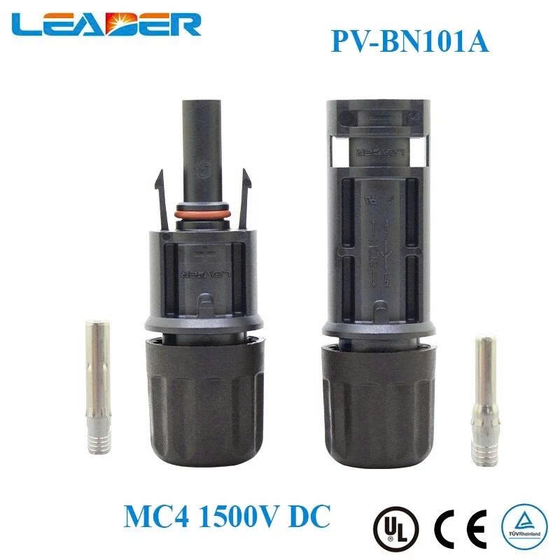 Đầu nối MC4 - 1500V DC. hãng LEADER