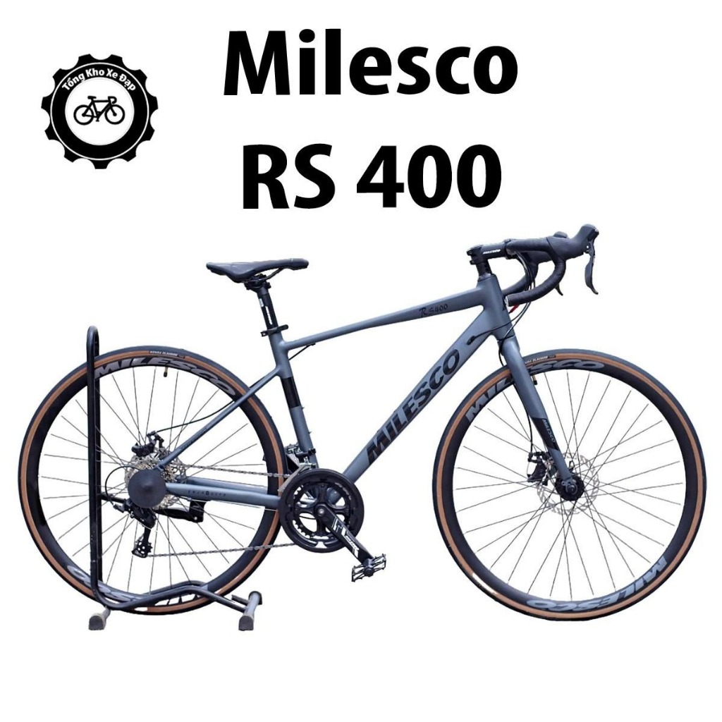 Milesco Rs400 Road Bike  Cối nổ Sensah Relex 2x8 Nhôm Khống Mối Hàn #milesco #rs400 #RS400