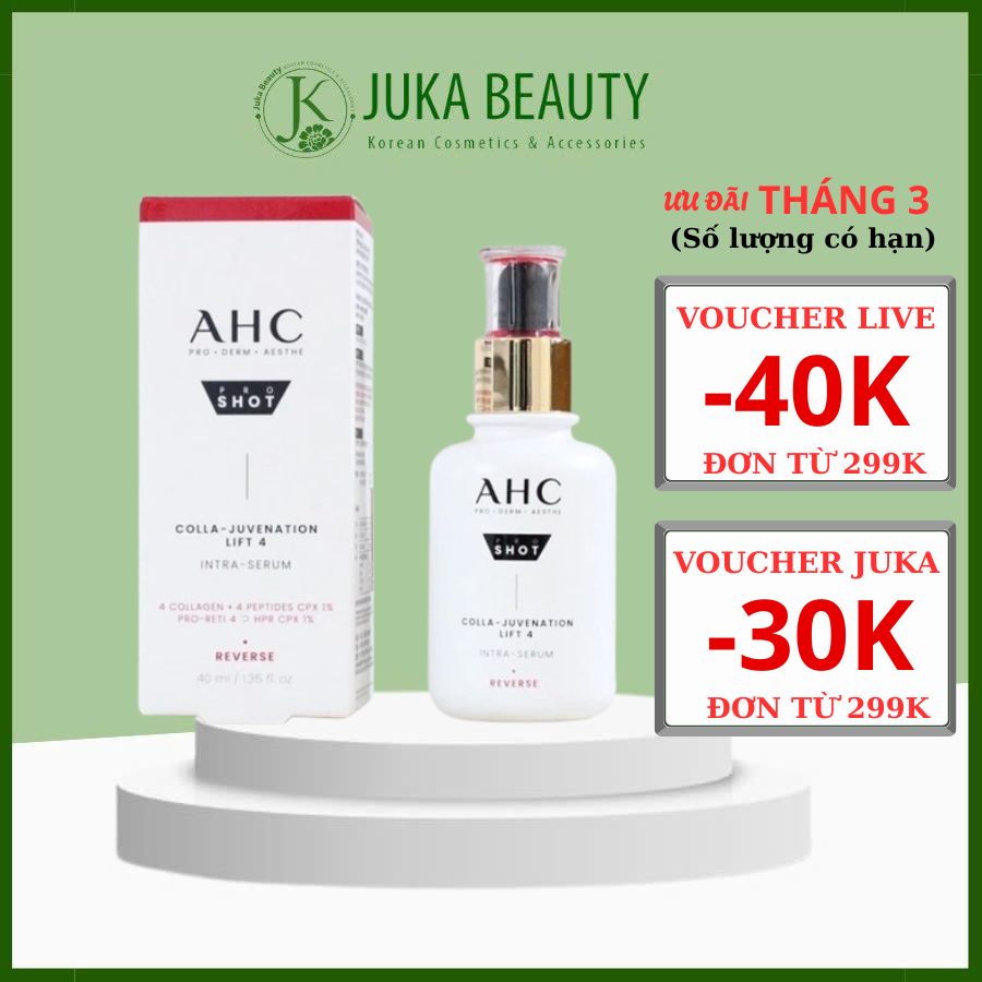 Tinh chất AHC Intra Serum 40ml_COLLA-JUVENATION LIFT 4