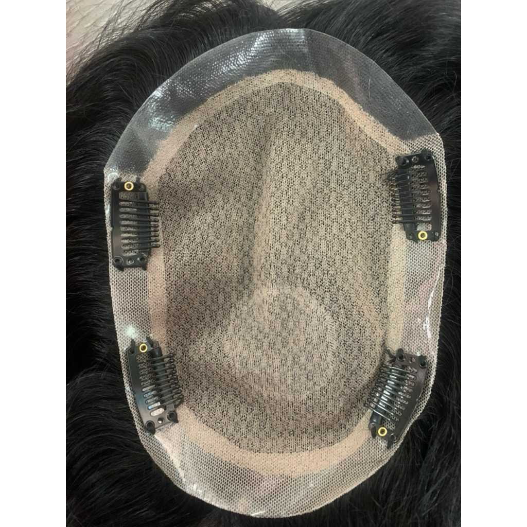 Tóc giả nam T200 tạo được nhiều kiểu dáng Side Part, Layer, Short Quiff, Mohican, Basic