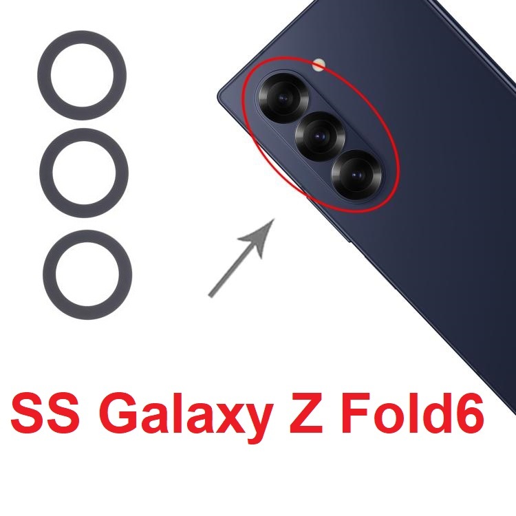 Mặt Kính Camera Sau Samsung Galaxy Z Fold 6 / Fold6 SM-F956B Zin Keo Dán