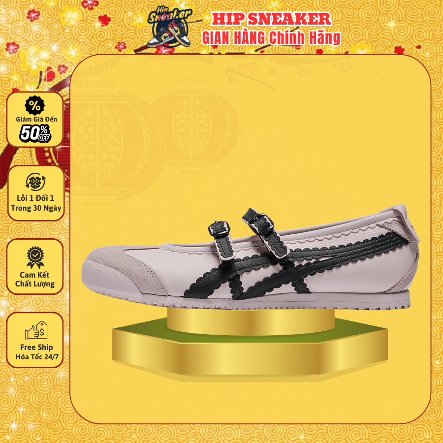 Giày Onitsuka Tiger Mexico 66 Ballet TGRS Crystal Pink cao cấp, Onitsuka Tiger best fullbox
