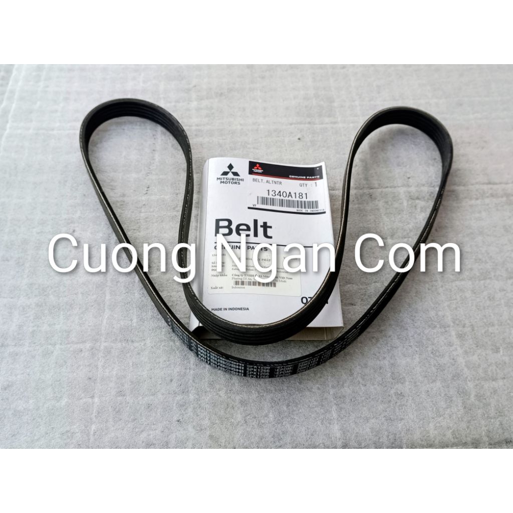 Cua ro máy phát (Belt alternator & others) Xpander NC1W 1340A181 (5PK1266, Mitsuboshi, Made in Indon