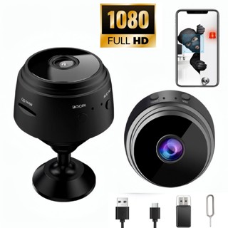 Camera WiFi Mini 1080P Không Dây, Ghi Hình HD, Ghi Hình Vòng Lặp, Phát Hiện Chuyển Động, Xem Từ Xa Qua Ứng Dụng