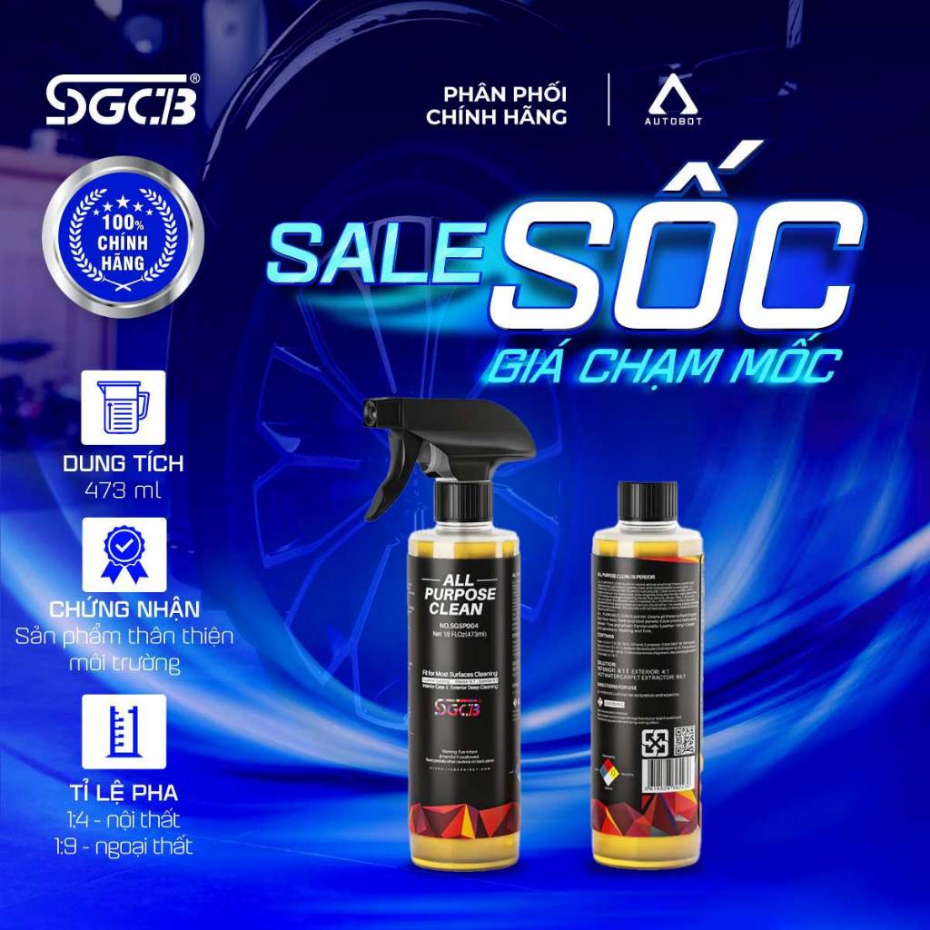 Dung Dịch Vệ Sinh Đa Năng SGCB USA 473 Ml SGSP004