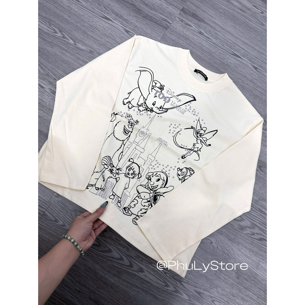 LONGTEE IN CRYBABY &  DISNEY | COTTON 280GSM