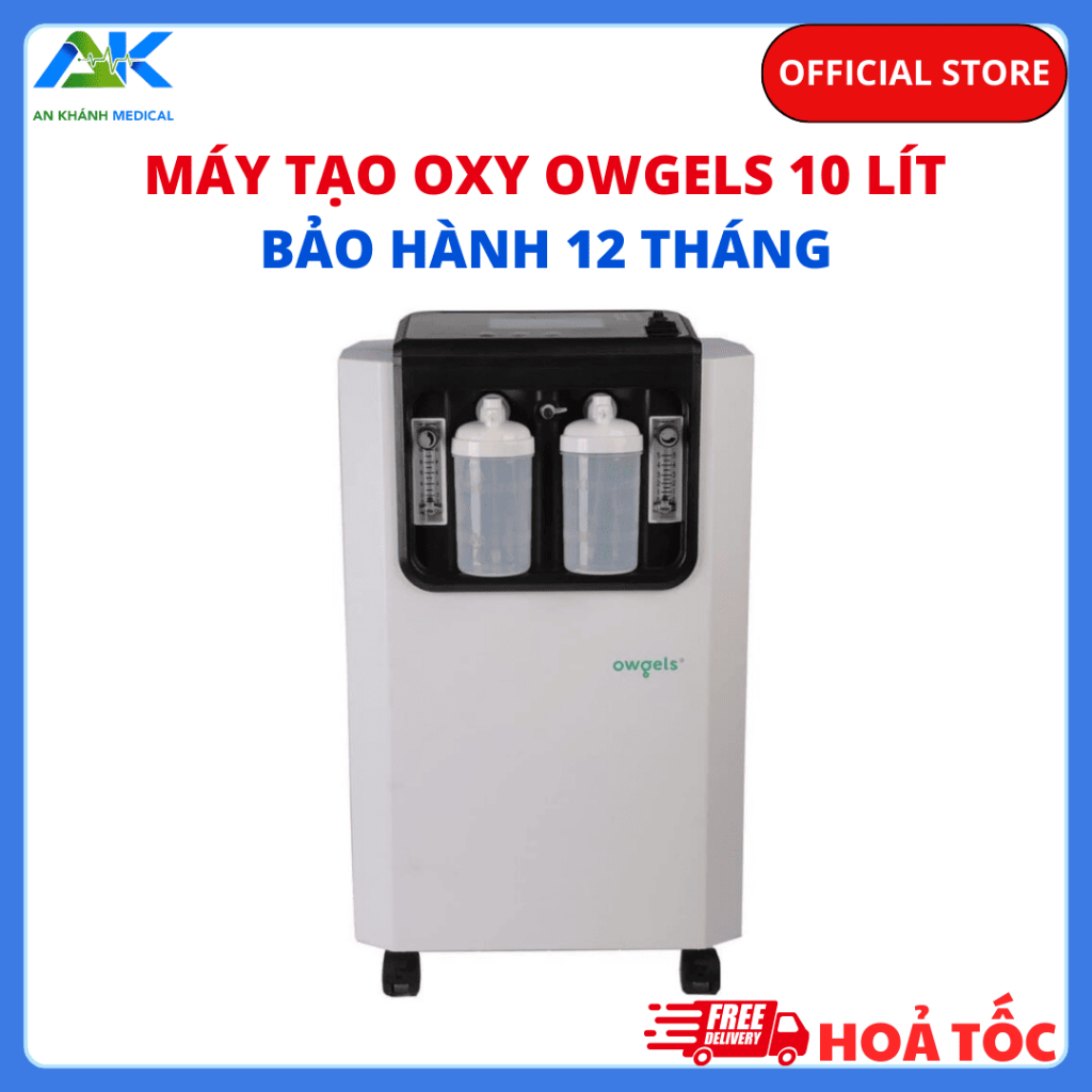Máy tạo oxy Owgels 10 lít Model: OZ-5-01GW0 - Bảo hành 12 tháng