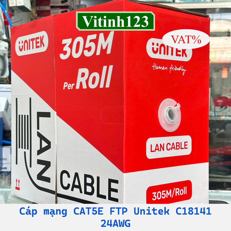 Dây mạng Cat5e Cat6  UNITEK C18130, UNITEK C18141