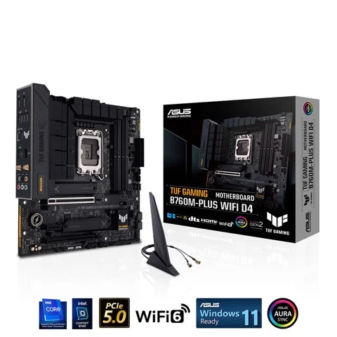Mainboard ASUS TUF GAMING B760M-PLUS WIFI D4 New chính hãng VN BH 36 Tháng