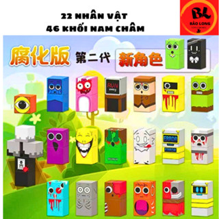 Đồ Chơi Nam Châm Từ Tính Nhân Vật Hoạt Hình Sáng Tạo