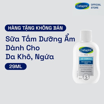 [GIFT] Sữa tắm dưỡng ẩm da khô Cetaphil Pro AD Derma Wash 29ML