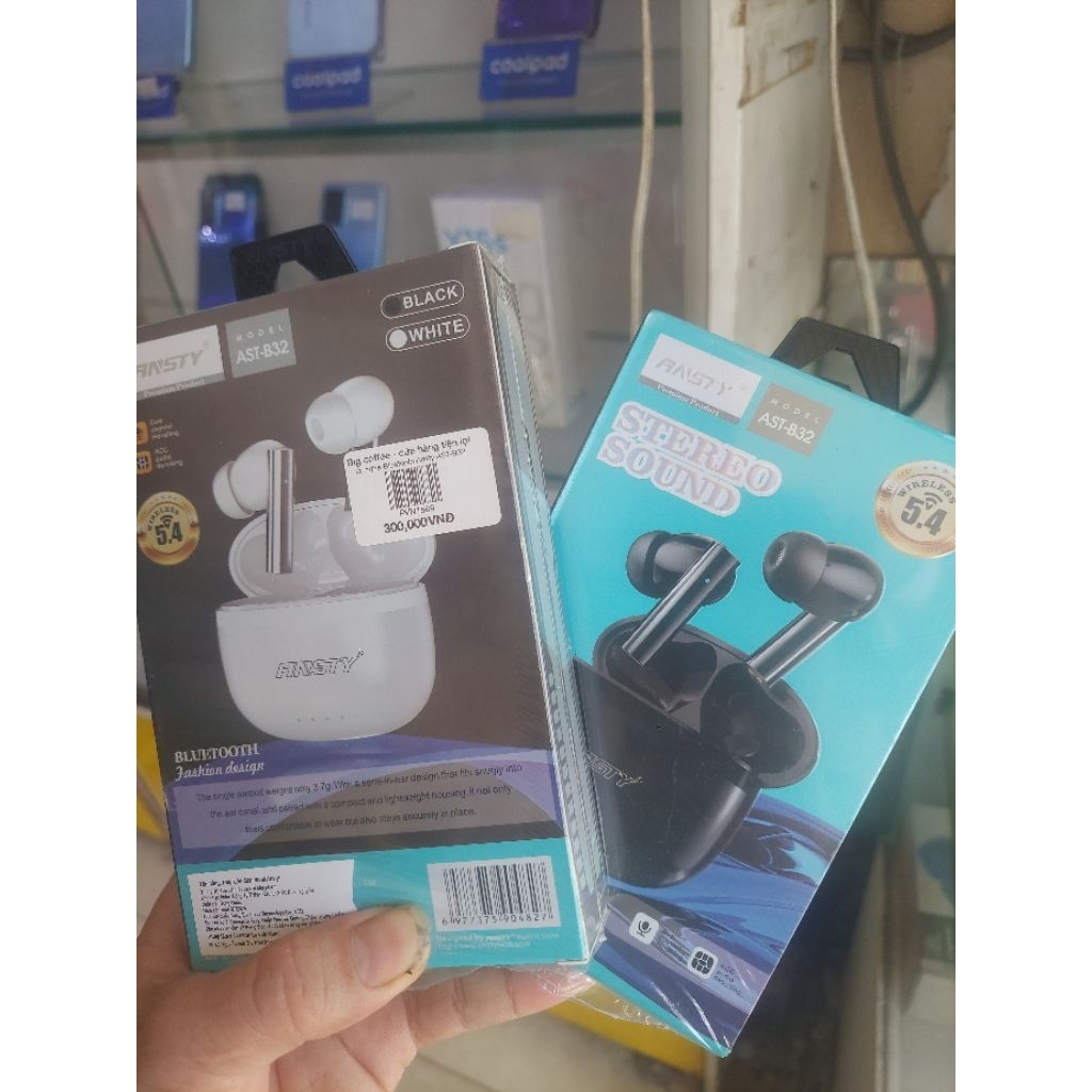Tai nghe Bluetooth chính hãng Ansty. dùng được cho tất cả các dòng điện thoại