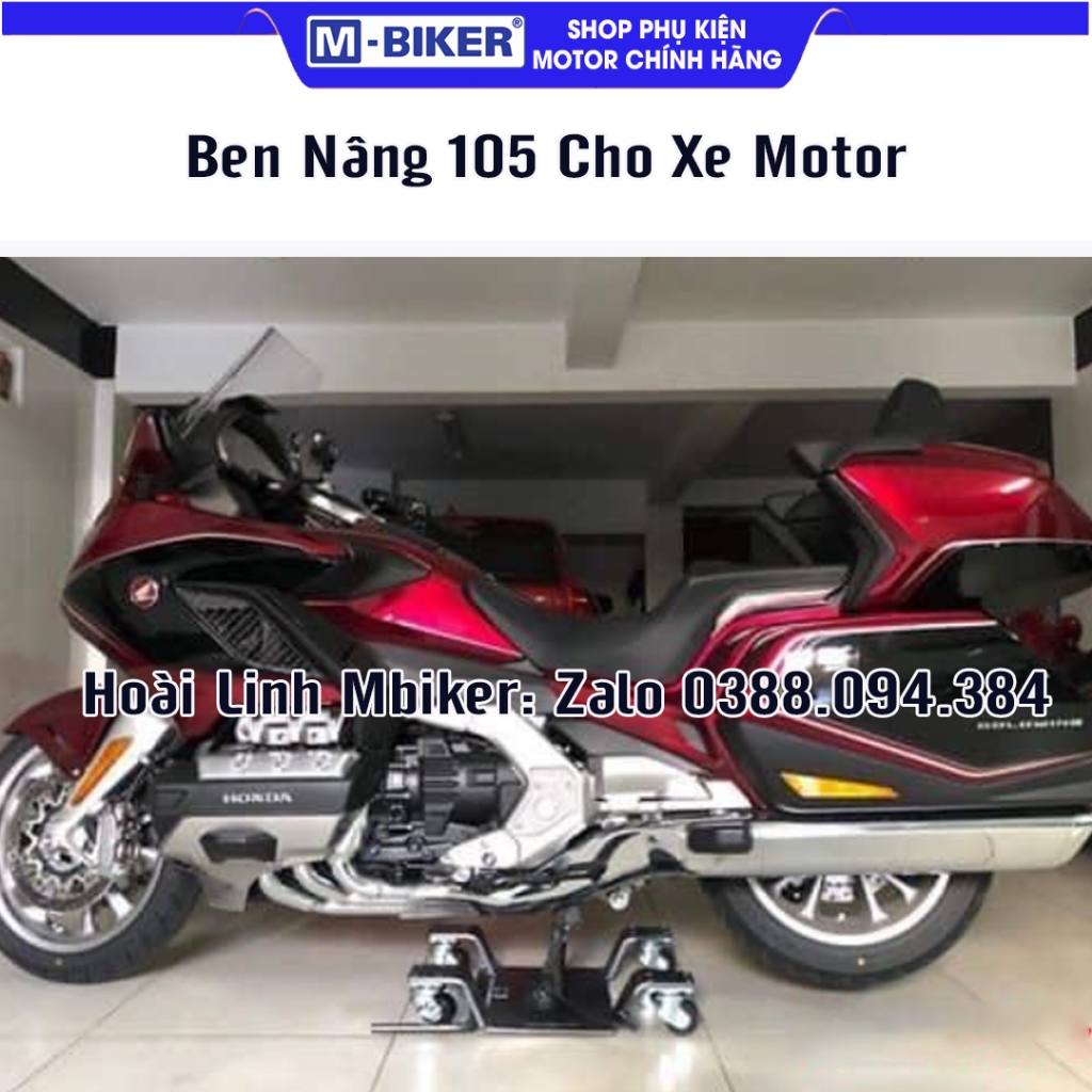 Ben Nâng Xe Máy Moto Mbiker MB105 Chính Hãng - Bàn Xoay Chân Chống Đứng Cao Cấp - Mua Ngay Giá Tốt