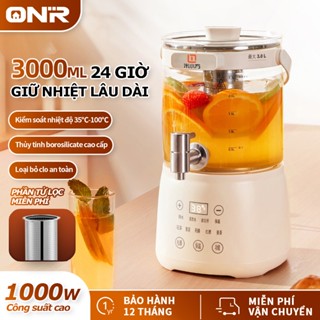 ONR – Ấm Siêu Tốc 3L – Gia Nhiệt Nhanh, Giữ Ấm, Đun Nước, Nấu Trà Hoa & Thuốc Bắc, Panel Tiếng Việt