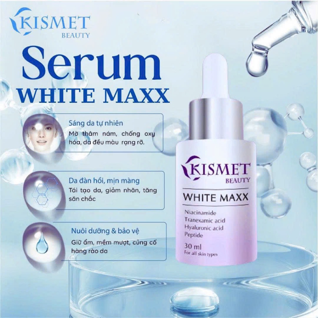Serum White Max Kismet sáng da