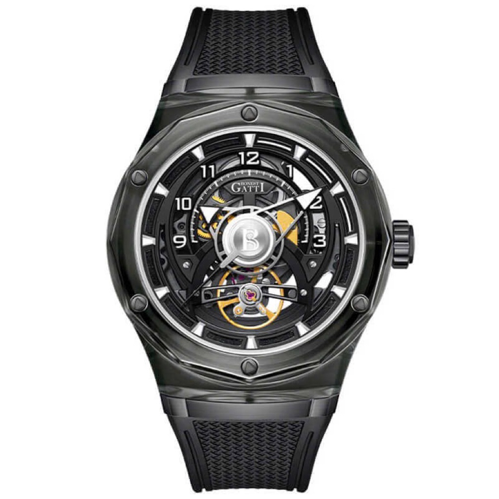 [Chính Hãng 100%] Đồng Hồ Nam Bonest Gatti Ghost Speed BG5806-A3 (5806) Automatic (máy cơ) Sapphire 