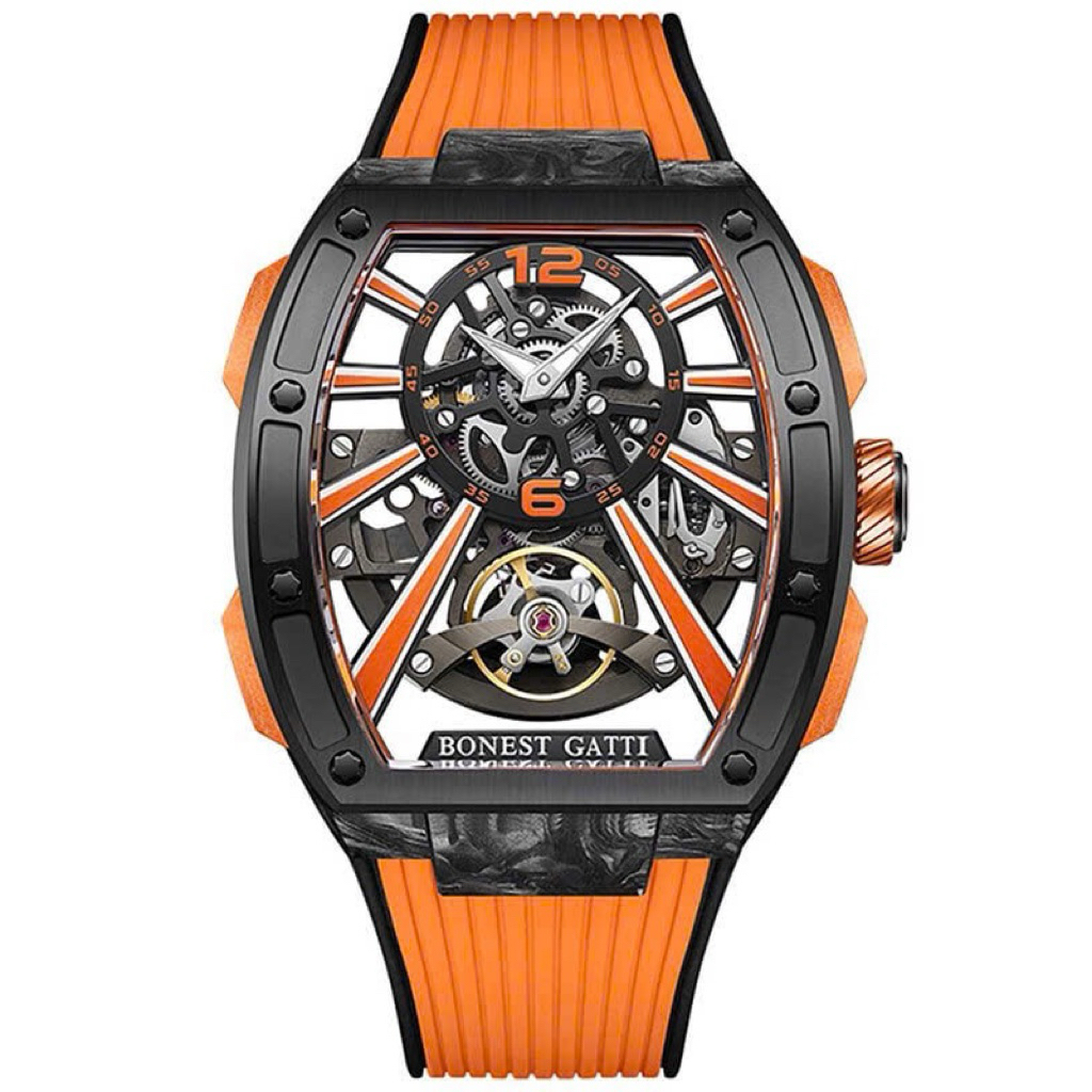 [Chính Hãng 100%] Đồng Hồ Nam Bonest Gatti Ghost Speed BG9950-A2 (9950k) Automatic (máy cơ) Sapphire