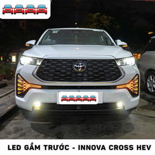 Đèn led gầm trước Innova cross 2024,2025,2026 mẫu kim cương