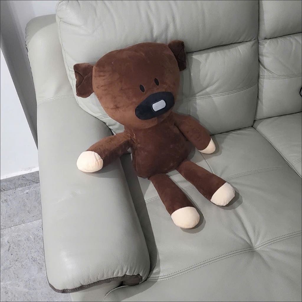 Gấu Bông Teddy Mr Bean 80cm Cao Cấp,Thú Nhồi Bông Teddy bear Mr.Bean kinh điển Khổ Lớn Siêu Mềm Mịn,