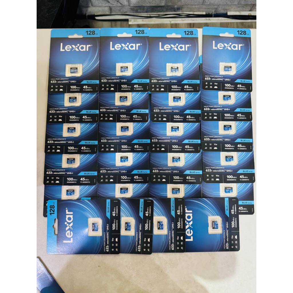 Thẻ Nhớ MicroSDXC LEXAR 633x 128GB dành cho Cam, điện thoại, Flycam