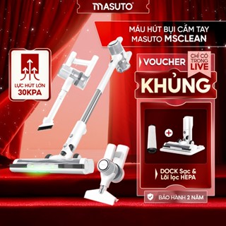 Máy Hút Bụi Cầm Tay Không Dây Gia Đình 30kPa 2 Lõi Lọc Bụi Mịn HEPA BH 12 Tháng - Máy Hút Bụi Giường Nệm Đệm Sofa Xe Hơi