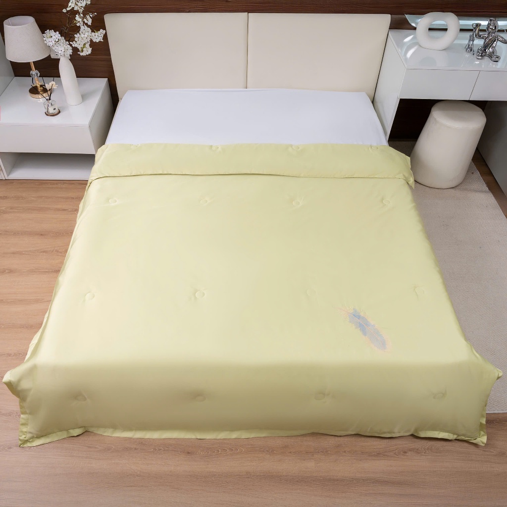 Chăn Hè Lông Vũ Mát Nhẹ,Kích Thước 1m9 x 2m1, Màu xanh cổ vịt, Có 7 Màu Lựa Chọn - ccbedding001