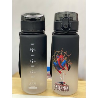 Bình nước nhựa Spiderman và Avenger cho trẻ em