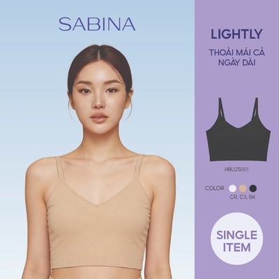 Áo Lót Lá Không Mút Mỏng Màu Trơn Habpy Pretty Perfect By Sabina HBU25001