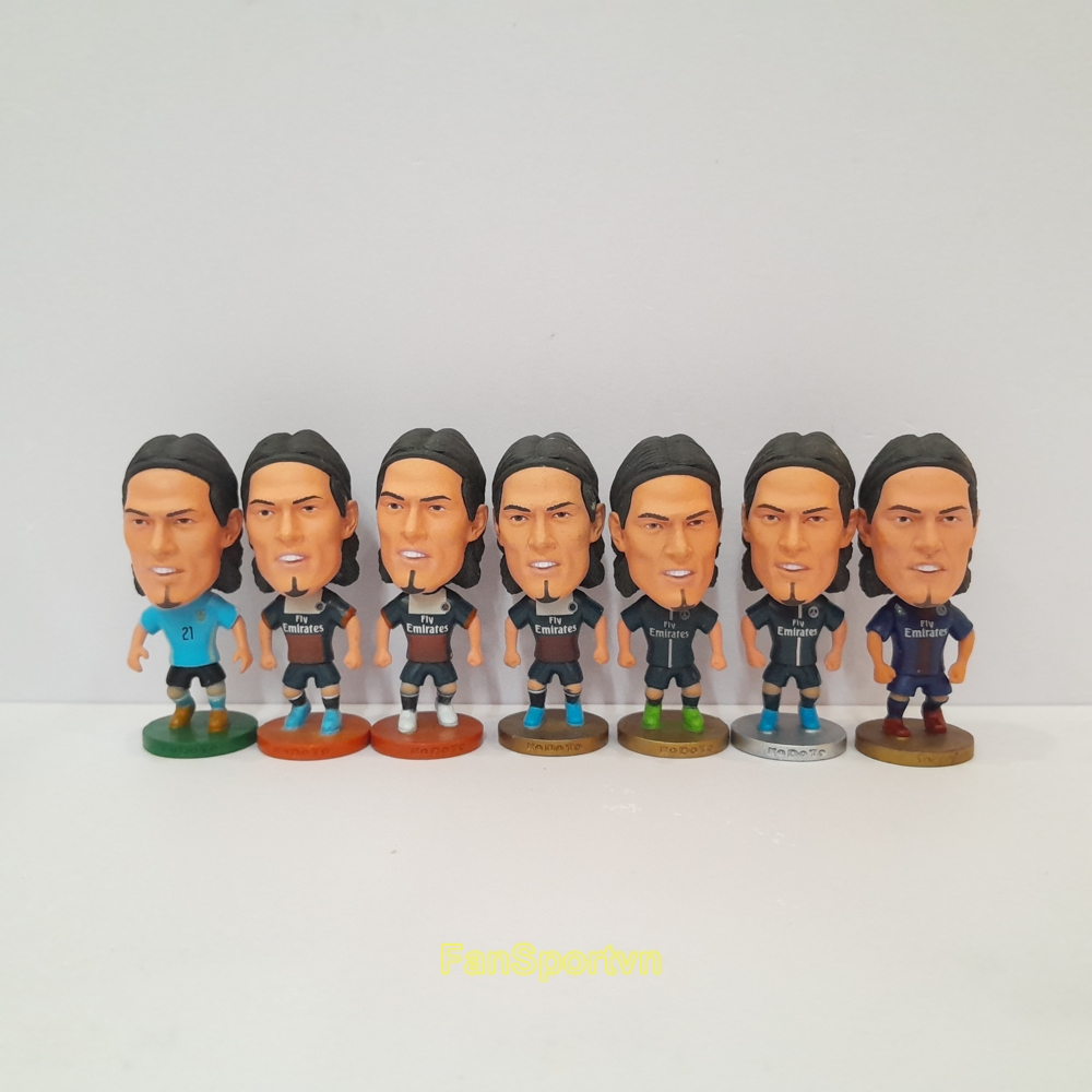 Mô hình tượng cầu thủ bóng đá Edinson Cavani PSG Uruguay kodoto soccerwe figure prostars corinthian 