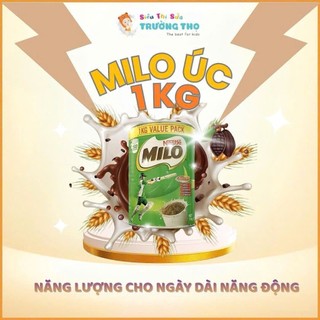 Sữa Bột Dinh Dưỡng Milo Nestle Úc - Hộp 1Kg