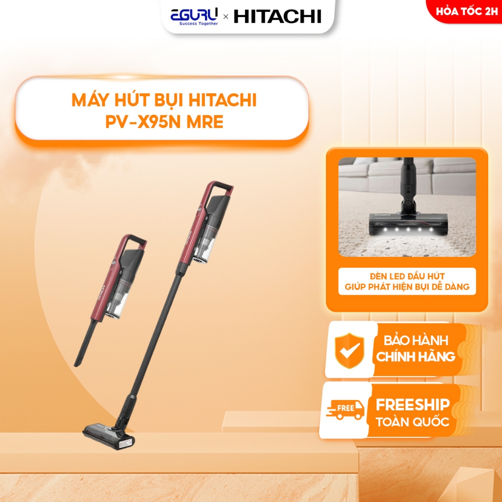 Máy hút bụi không dây Hitachi PV-X95N MRE