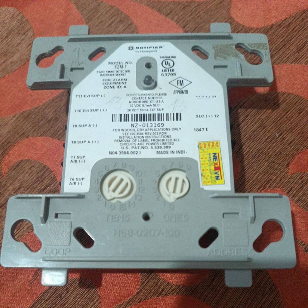 module điều khiển notifier FZM-1 cũ