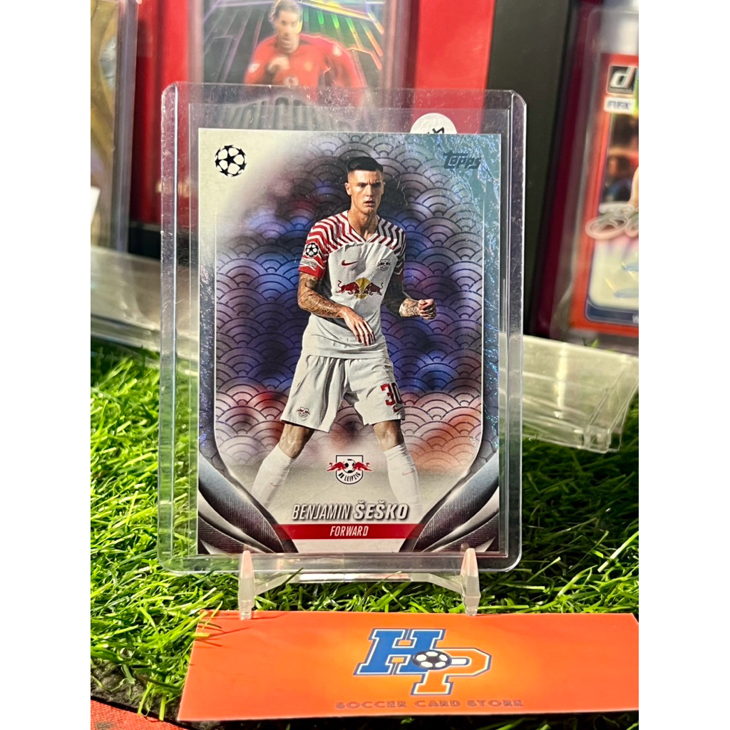 Thẻ bóng đá Benjamin Sesko /99 Topps UCC 2023/24