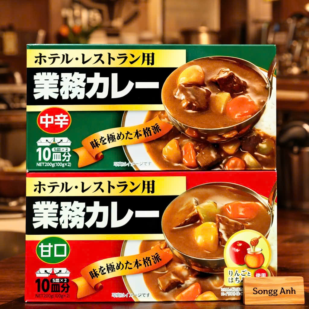 Viên Nấu Cari Kiểu Nhật Hachi 200g Nhật Bản