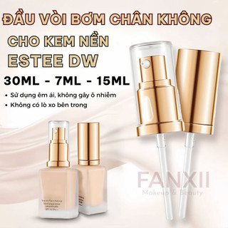 Nắp Đầu Bơm Chân Không Dành Cho Kem Nền Es Double Wear Makeup Pump 30ml 15ml 7ml màu Vàng Kim Loại Không Gỉ