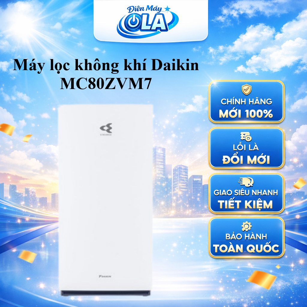 Máy lọc không khí Daikin MC80ZVM7 - GIAO TOÀN QUỐC