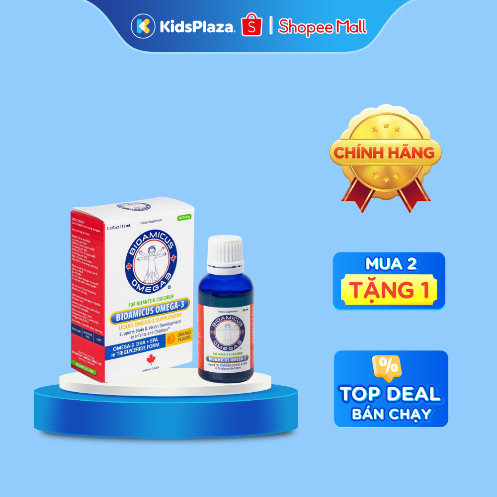 [M2] - BioAmicus Omega-3 DHA+ EPA 30ml