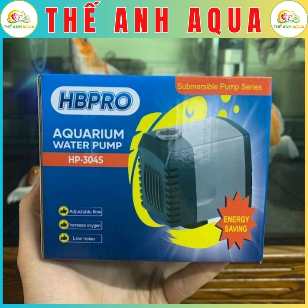 Máy bơm chìm HBPRO Aquarium Water Pump , máy bơm HP-304s(8W, 1400L/H, 220~240V)