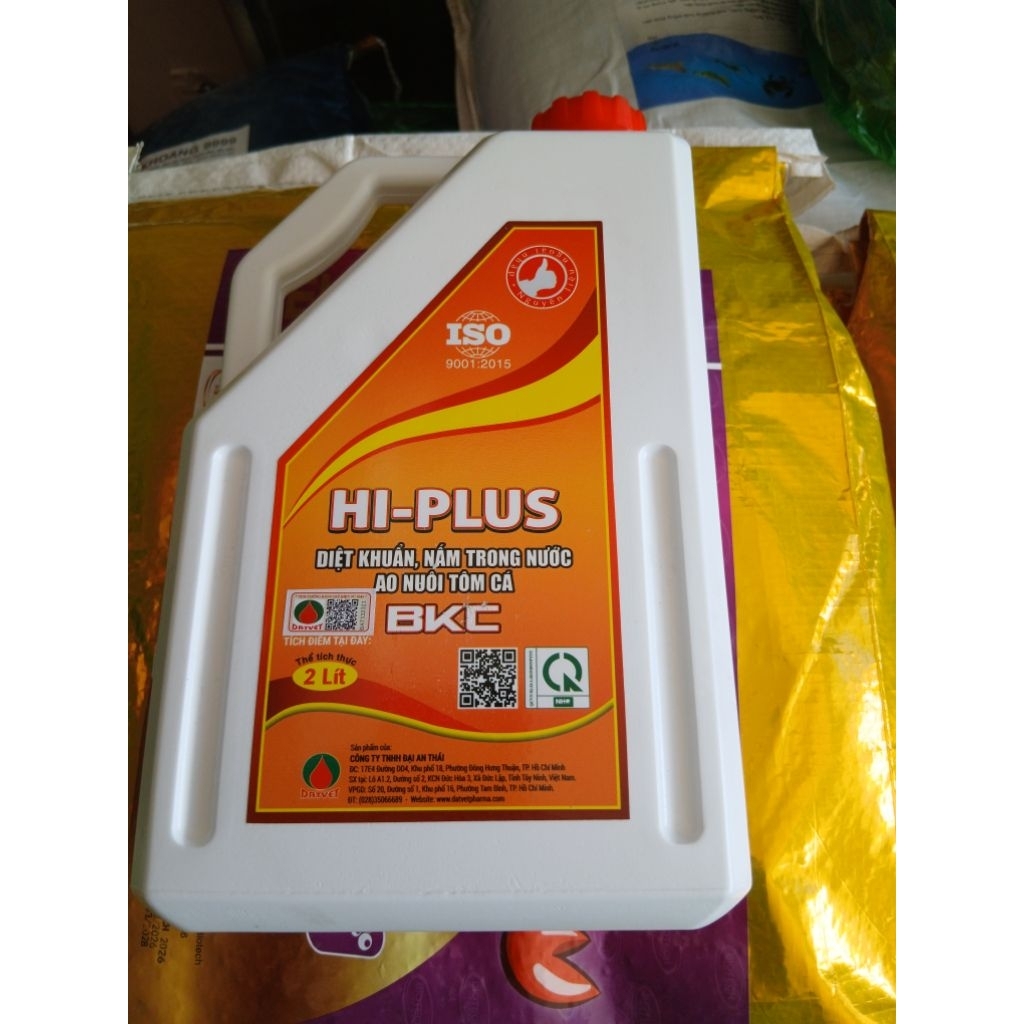BKC diệt khuẩn nấm trong ao tôm cá