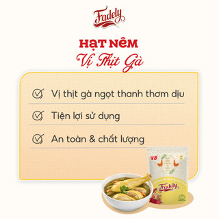 Hạt Nêm Vị Thịt Gà Fadely (390g)