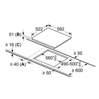 Bếp từ 3 vùng nấu lắp âm Bosch HMH.PUC631BB5E(Miễn phí giao tại HCM-ngoài tỉnh liên hệ shop)