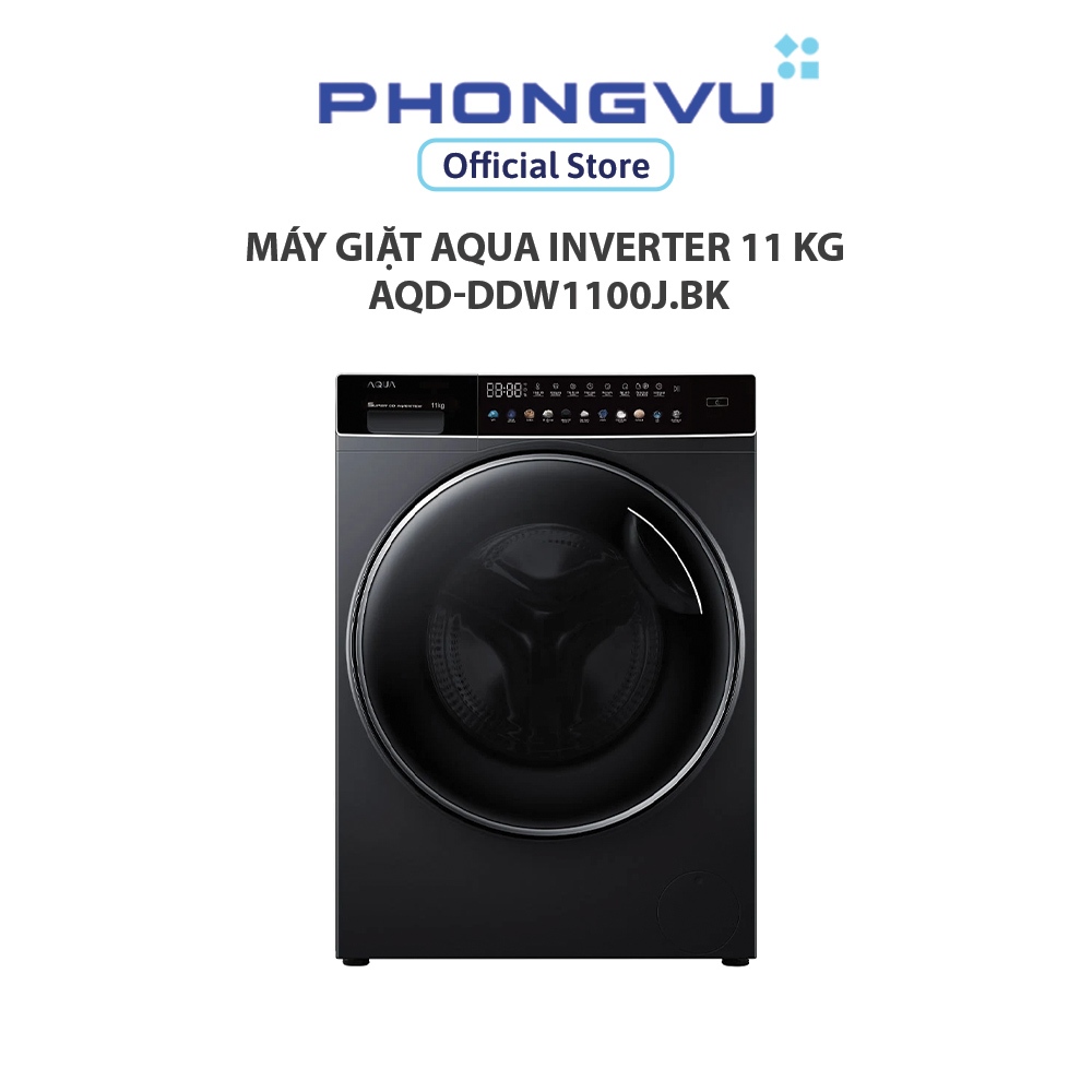 Máy giặt Aqua Inverter 11 kg AQD-DDW1100J.BK - Bảo hành 24 tháng