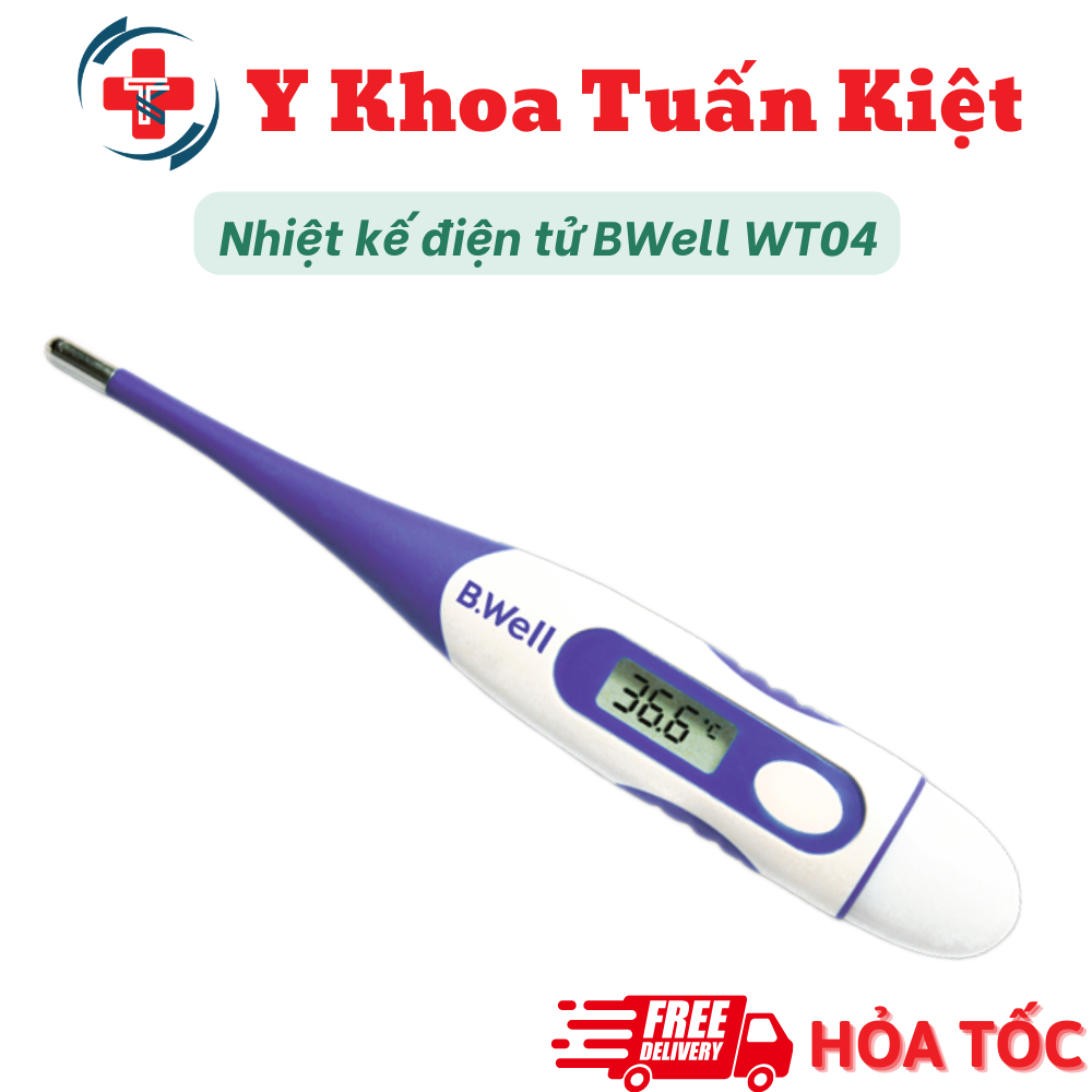 ✅ Nhiệt kế điện tử BWell WT04 - Đo nhanh 30s, bảo hành trọn đời