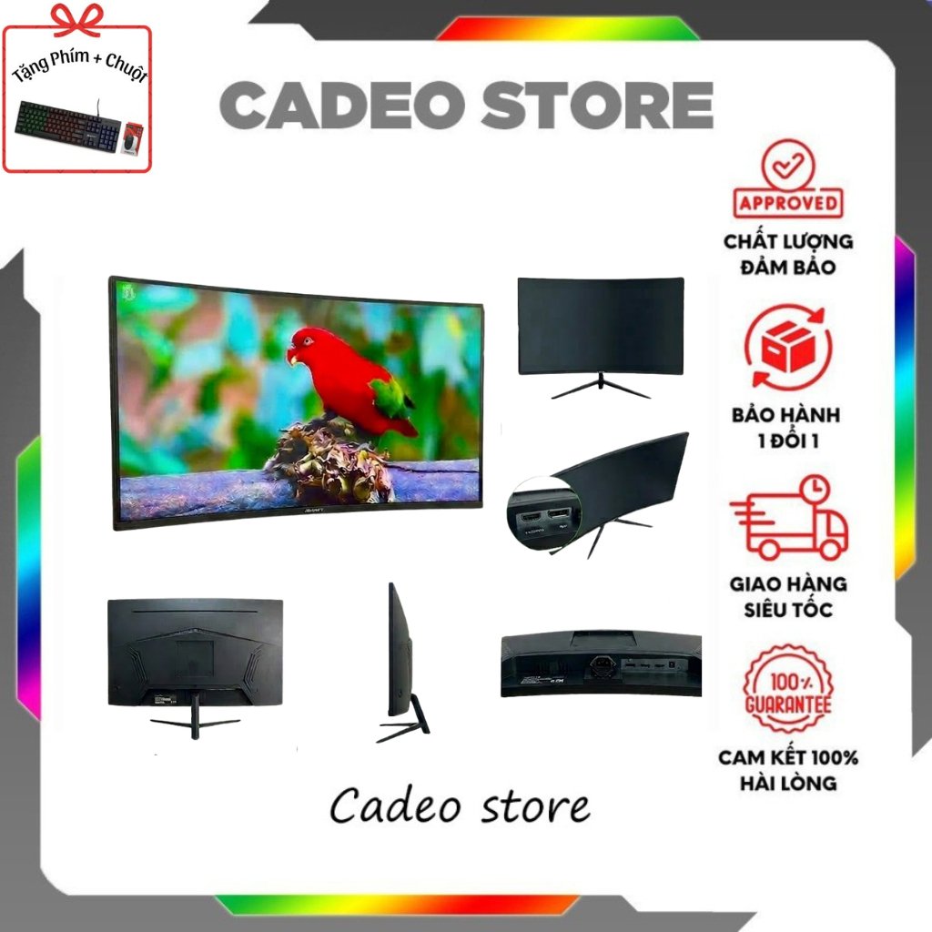 Màn Hình Glowy 27 Inch – 120Hz & 180Hz, Full HD Siêu Mượt - Bảo Hành 24 Tháng